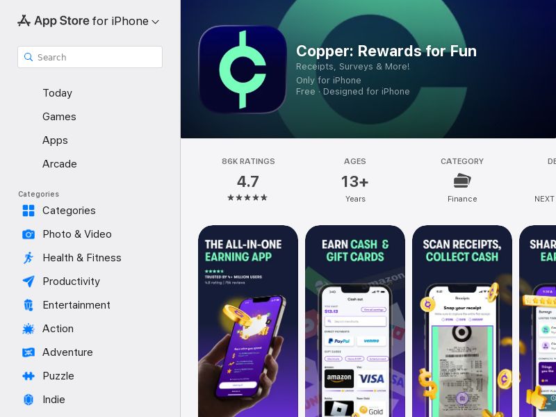 Copper Bank App - US 