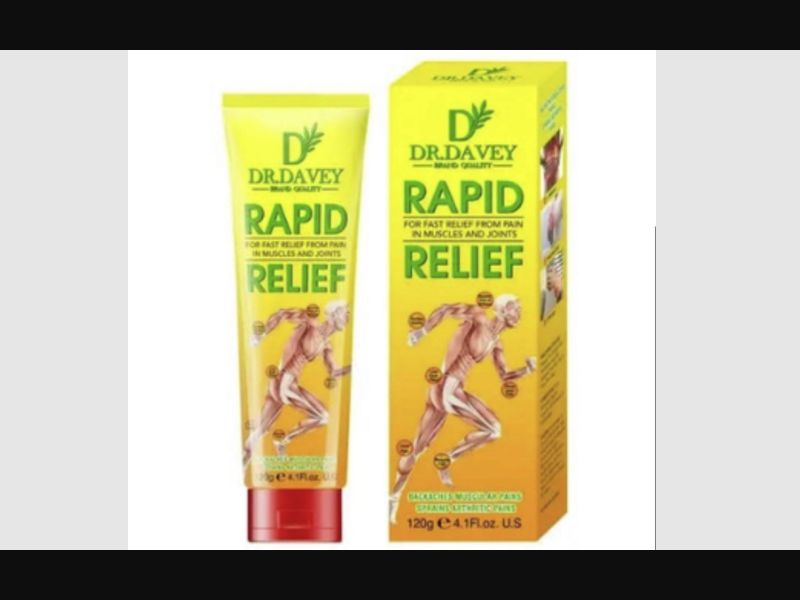 Rapid relief - a remedy for joints