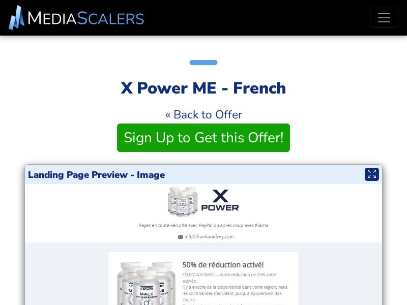 X Power ME - French {+Quiz, Alt-Landers} (Event Tracking) [FR, BE]