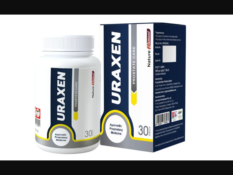 Uraxen - capsules for the prevention of prostatitis
