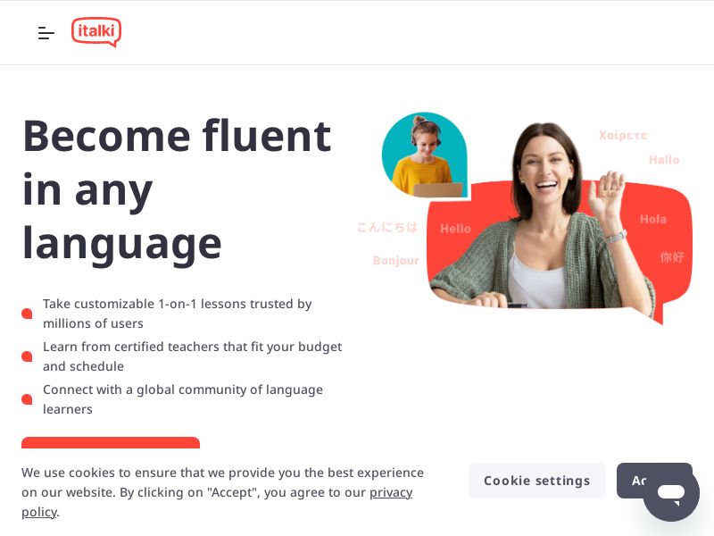 [WEB+MOB] italki /International - CPS 17.60$ [Approval Required]