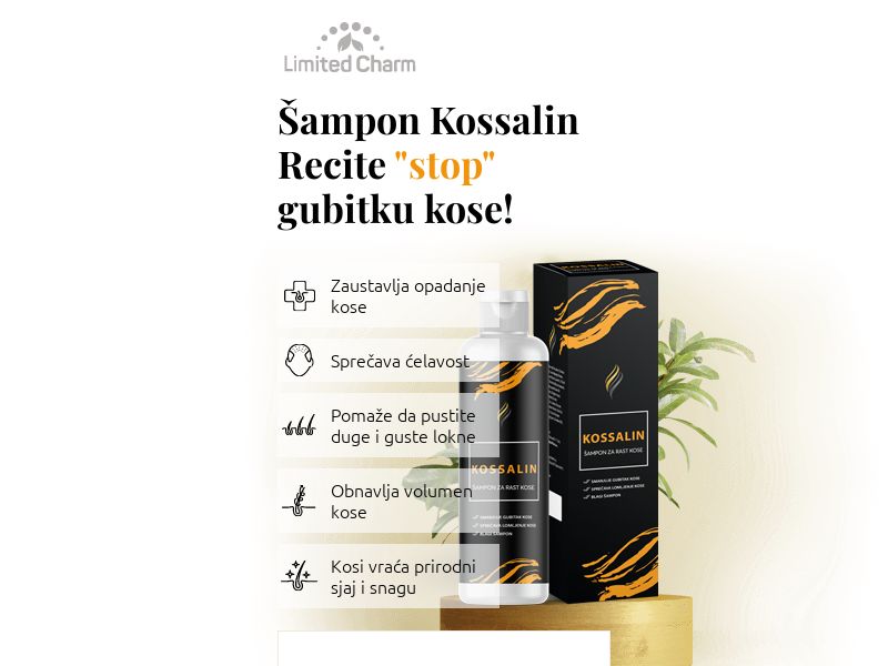 KOSSALIN Low Price EU - hair loss SHAMPOO