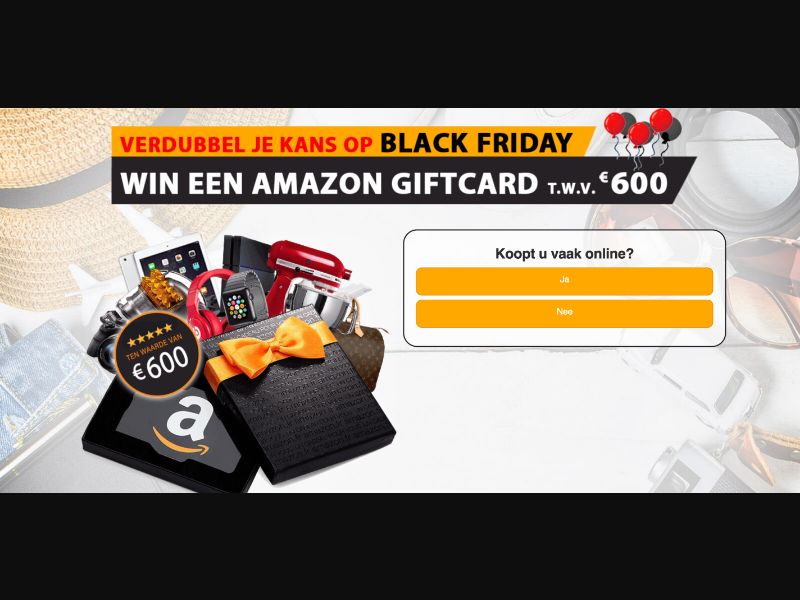 BE - Quiztionnaire - Amazon BlackFriday - (CPL)