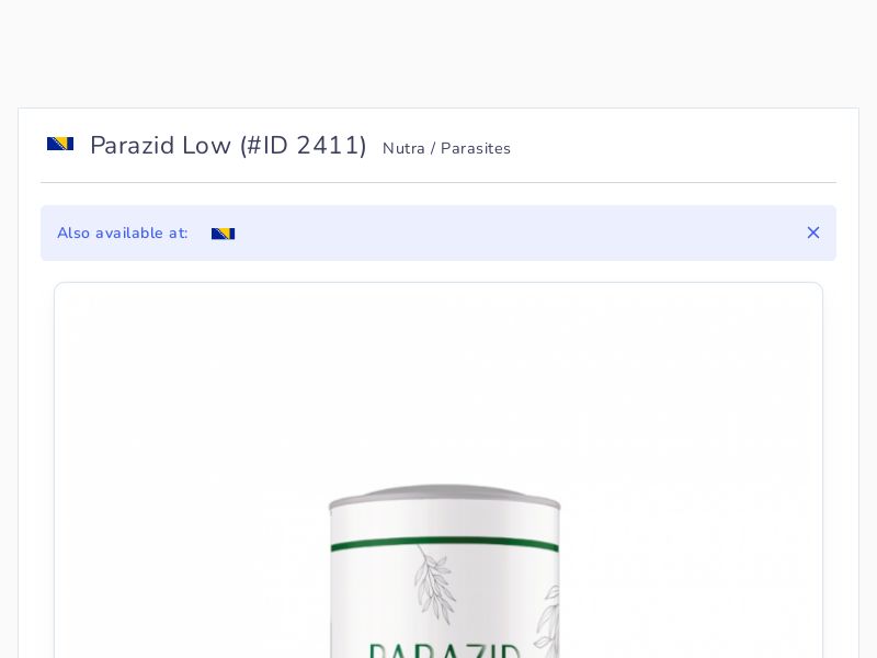 Parazid Low