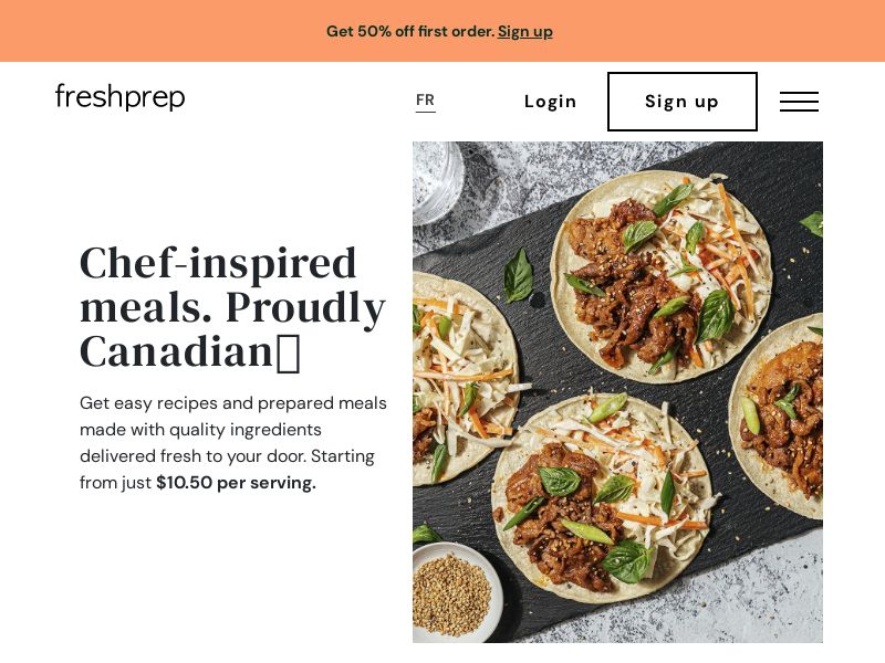 Fresh Prep - Meal Prep - CPS (CA)