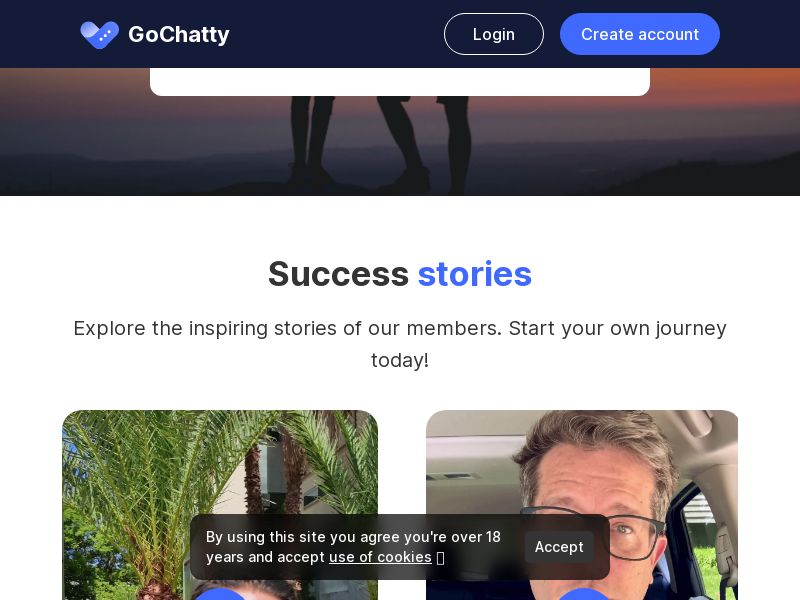 Gochatty - US UK CA AU - SOI - Desktop & Mobile