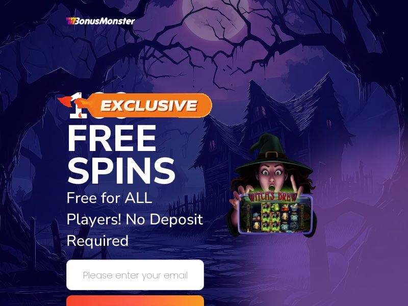 100 Free Spins on Witch's Brew - US