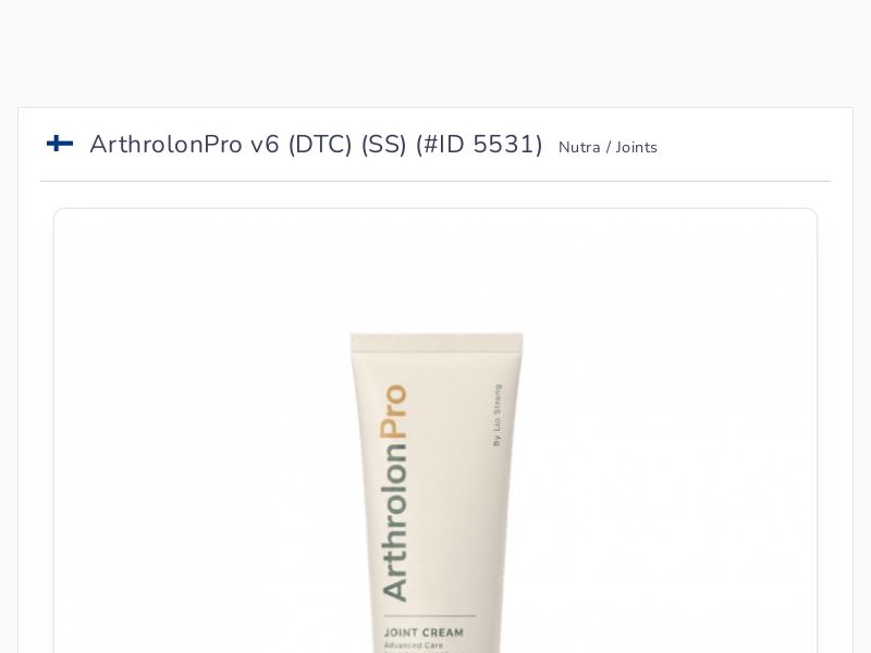 ArthrolonPro v6 (DTC) (SS)
