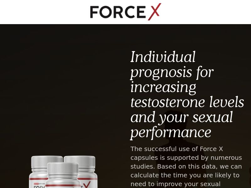  ! NEW OFFER - Force X ME - DTC [UK] (Banner,Native,Social,Search,SEO,Brand Bidding) - CPA