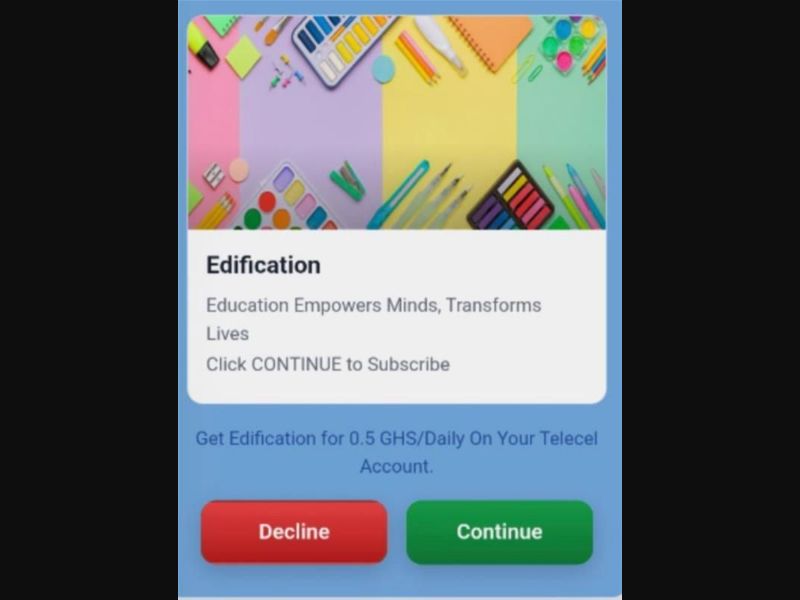 36265 - GH - [MOB] - Edification - Telecel - 2 Click
