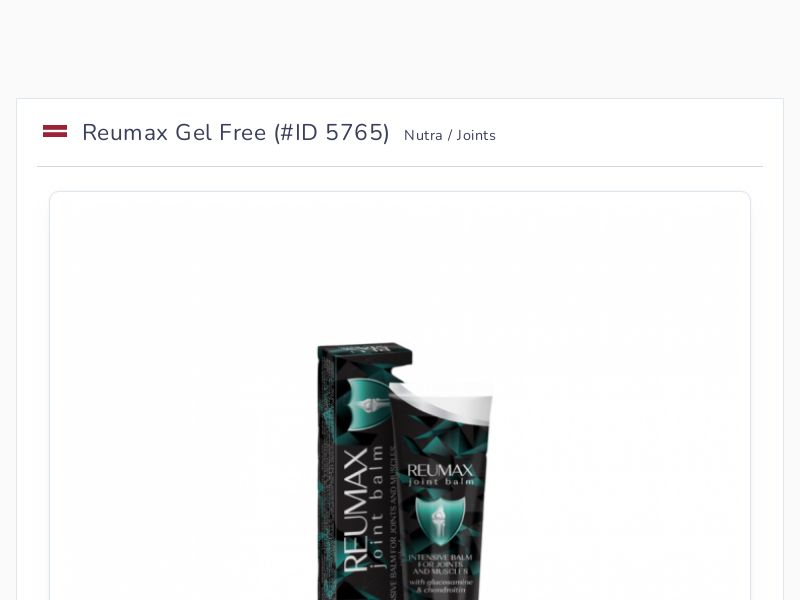 Reumax Gel Free