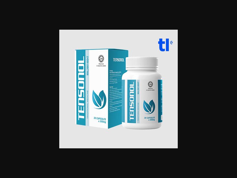 Tensonol - health - CPA - COD - nutra