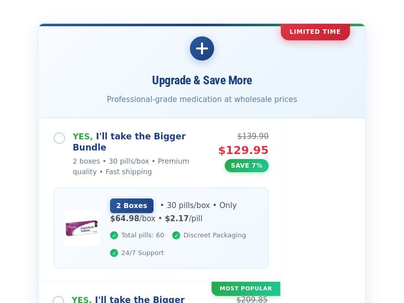 Zopiclone Sleeping Pills - CPA | US