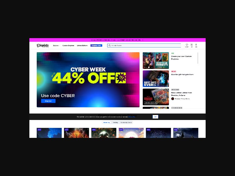 Displate - Metal Posters - RevShare (US,CA,UK + more)