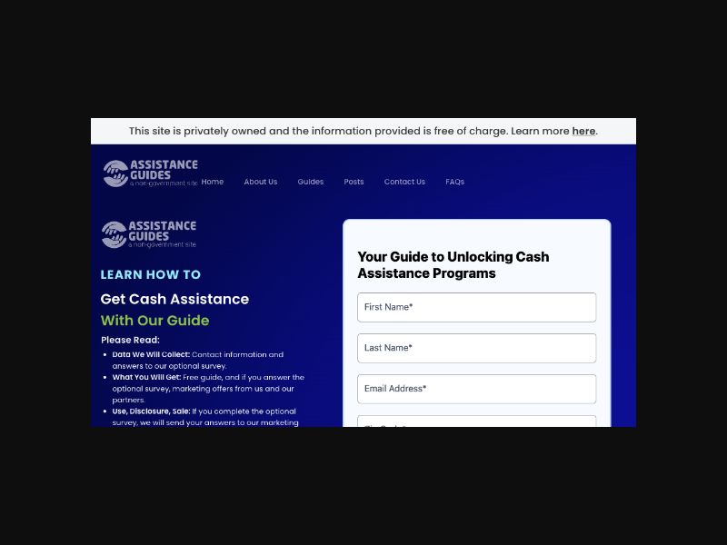 Assistance Guides - Cash Assistance - CPL (US)