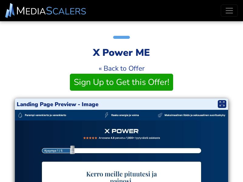 X Power ME (Event Tracking) [FI]
