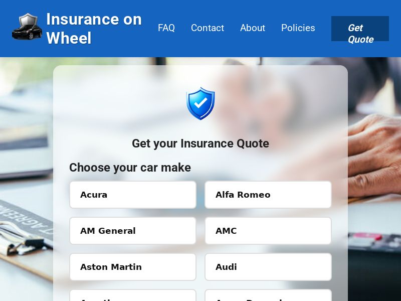 Insurance on Wheel - Auto Insurance