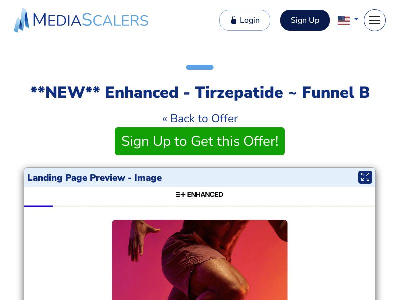 Enhanced - Tirzepatide ~ Funnel B (Event Tracking) [US]