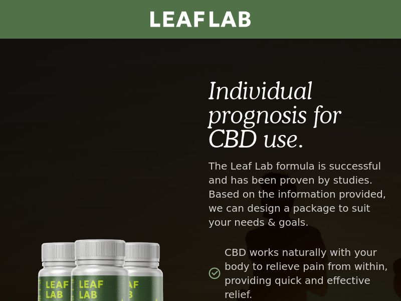 Leaf Lab (High Pricing) | IE | Landers