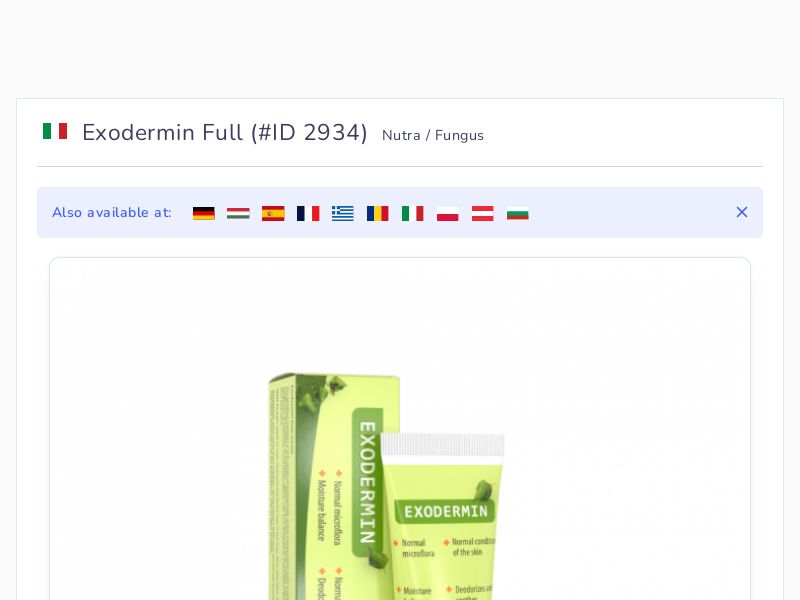 Exodermin Full