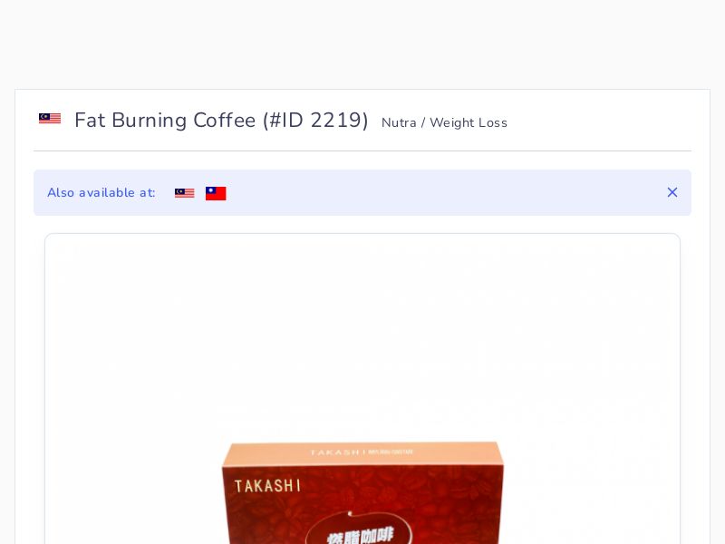 Fat Burning Coffee