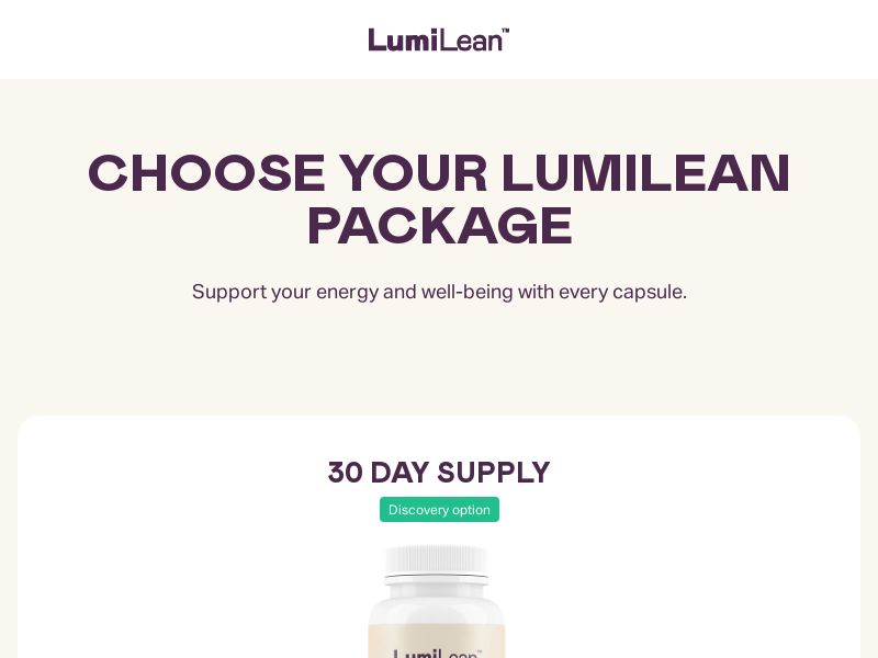 LumiLean Diet [IE] (Social,Banner,Native,Push,SEO,Search,Brand Bidding) - CPA 