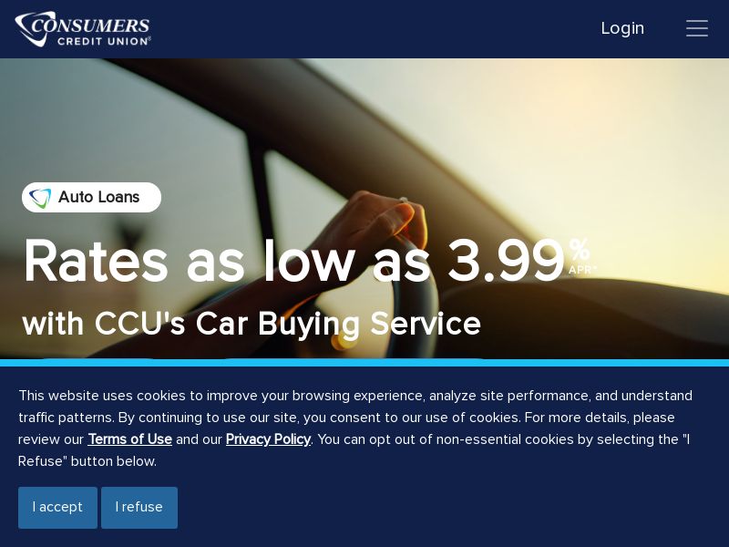 Consumers Credit Union - Vehicle & Car Loans - US