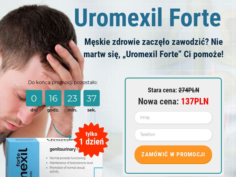 Uromexil Forte EU- POTENCY TREATMENT PRODUCT HOLD