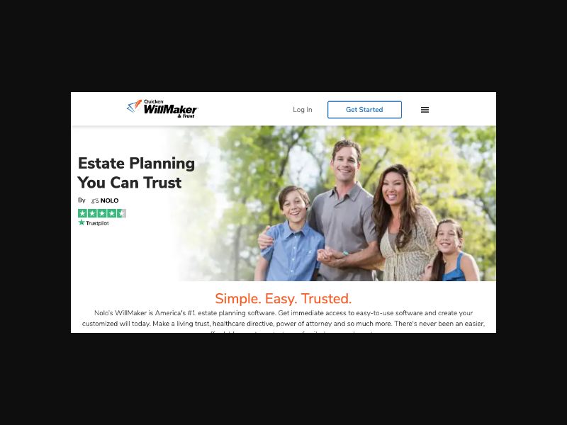 Quicken - WillMaker & Tust - RevShare (US)