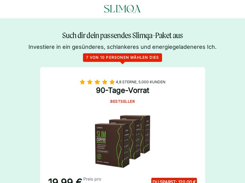 ! NEW OFFER - Slimqa Slim Coffee Booster Diet - DTC [MULTI-GEO] (Banner,Native,Social,Search,SEO,Brand Bidding) - CPA