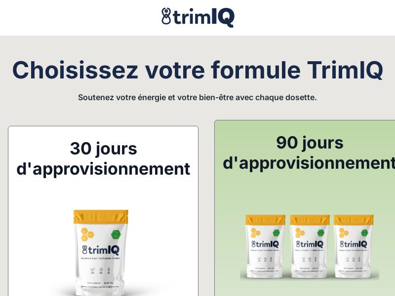 TrimIQ SS - FR/BE/CA/LU/MC/CH/AD