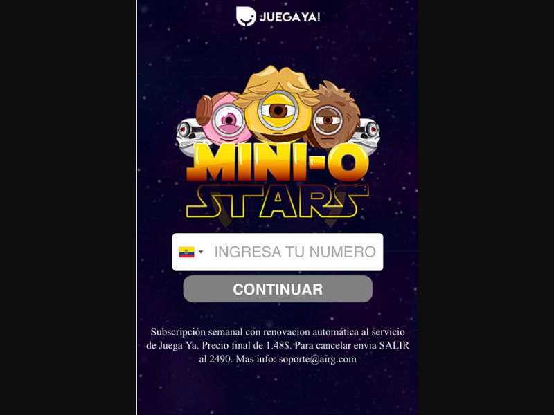 [MOB] Mini-O STARS /EC [Claro] - 2 Click