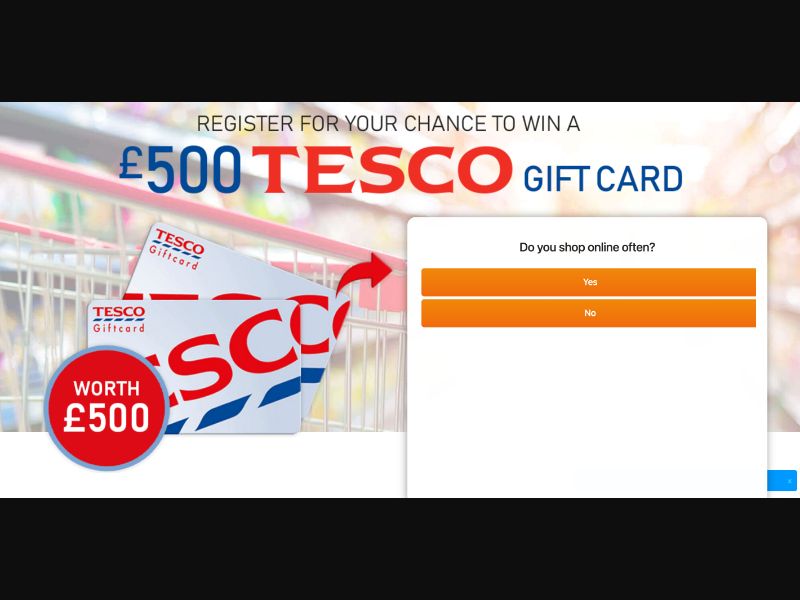 UK - Quiztionnaire - Tesco Giftcard - (CPL)