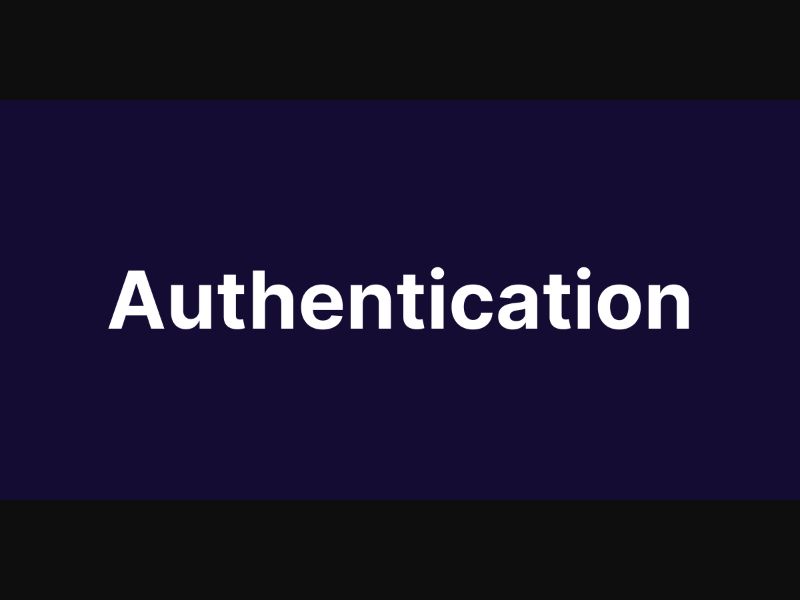 Authentication KW