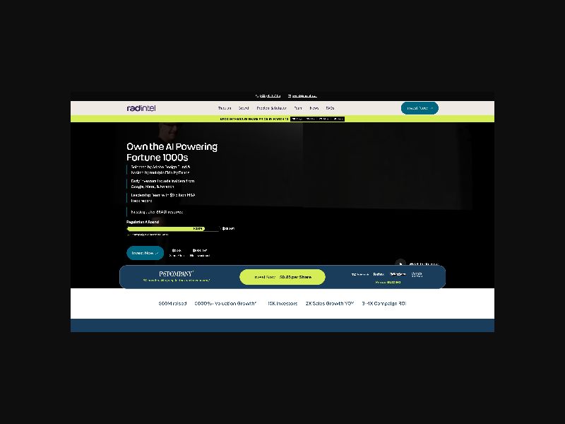 Rad Intelligence - Equity Crowdfunding - CPL (US)