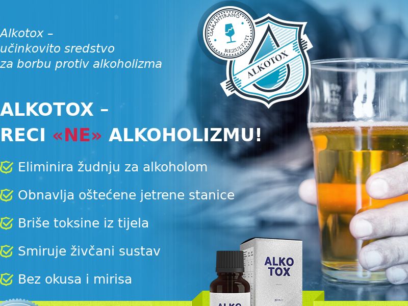 ALKOTOX HR - alcoholism treatment product