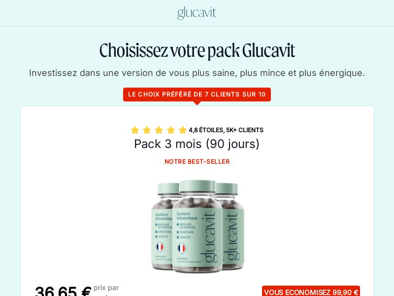 Glucavit - Diet [FR] (Banner,Native,Social,Search,SEO,Brand Bidding) - CPA