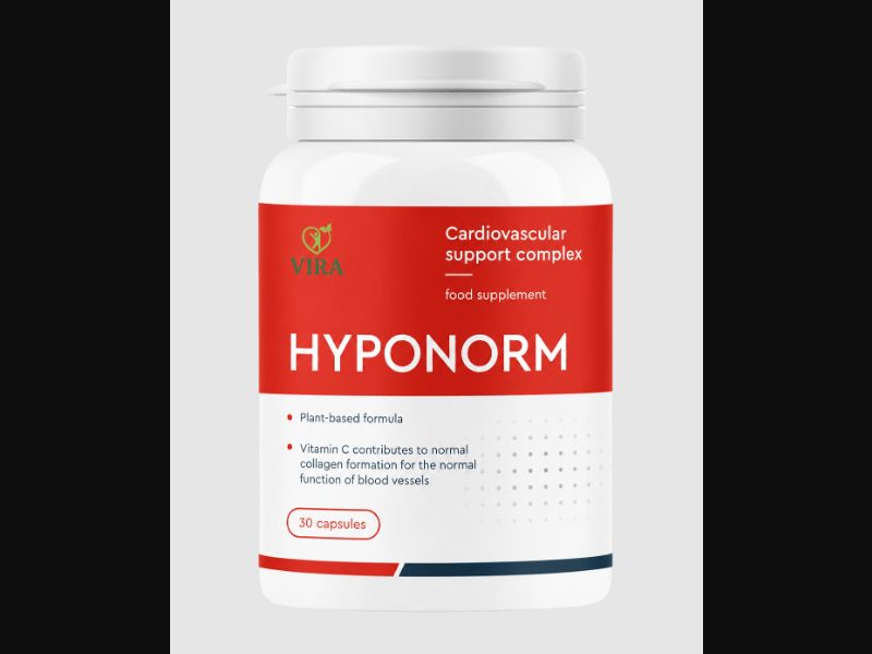 HypoNorm - Capsules for Hypertension | Low Price | 20 EUR