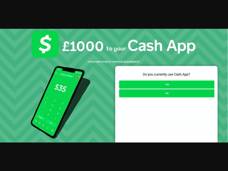 UK - RewardFlux - CashApp - (CPL)