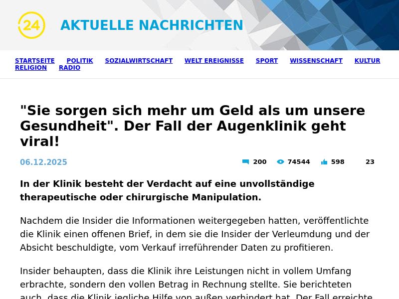 Ophtalmica EU - Vision Support Caps