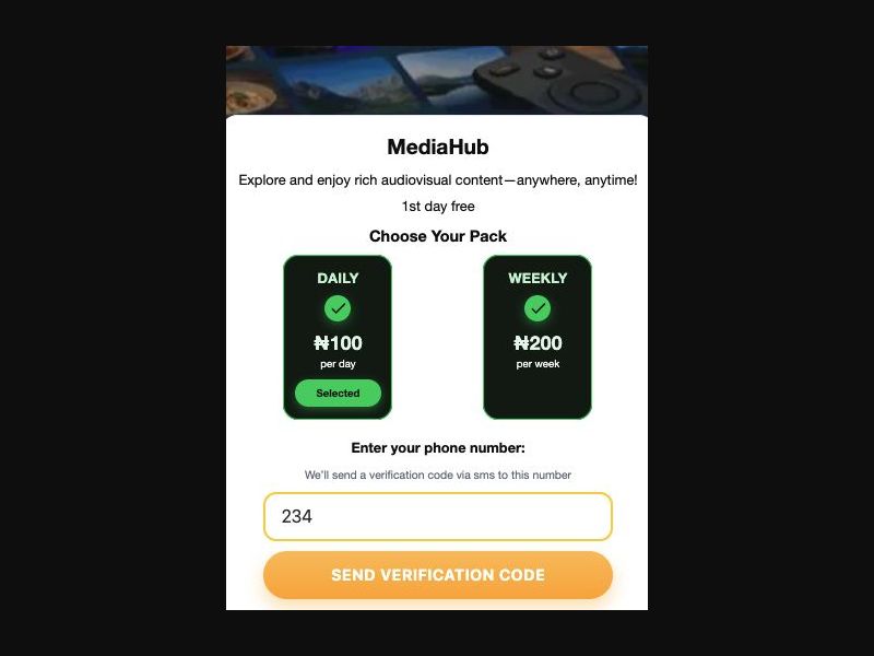 38936 - NG - [MOB] - MediaHub (Evina) - MTN - 2 Click