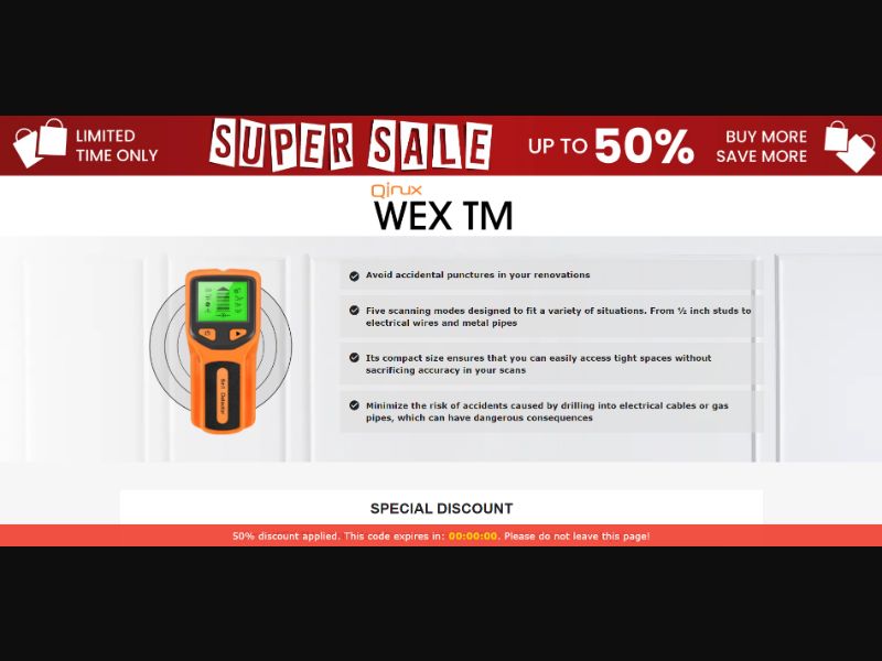 [WEB+MOB] Qinux WEX TM – 4-in-1 Wall Scanner /International (112 GEOs) CPS *FB/TT/Google/Taboola Pixel*