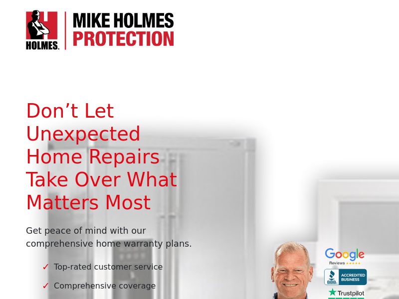  Holmes Protection Plans - Home Warranty