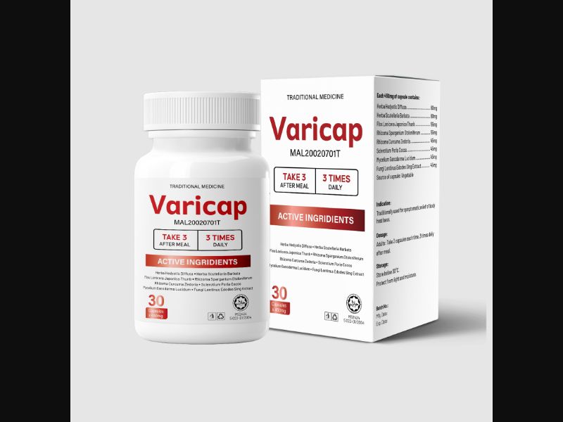 Varicap - capsules for hypertension