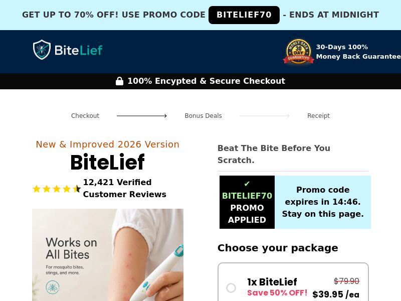 BiteLief Bug Bite Relief [IE] (Social,Banner,Native,Push,SEO,Search,Brand Bidding) - CPA