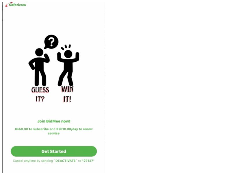 Bidme Safaricom