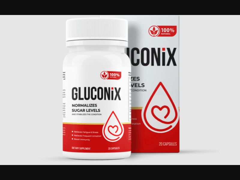 Gluconix - capsules for diabetes (free)