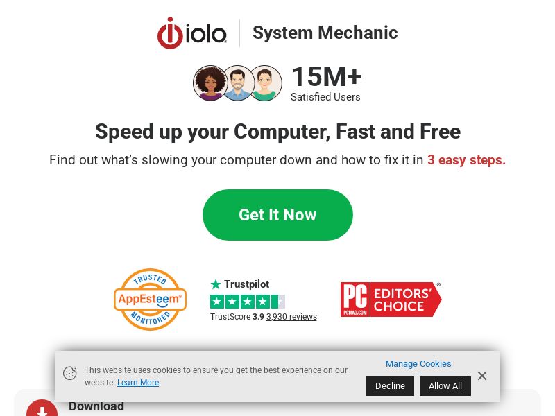 Get System Mechanic® for Your PC! | INTL