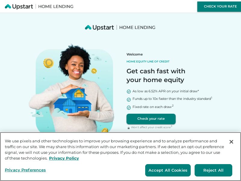 Upstart - HELOC | Int'l