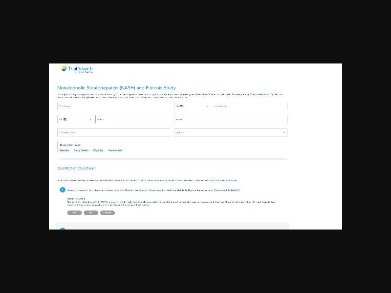 Clinical Trial Search - NASH and Fibrosis - CPL (US)